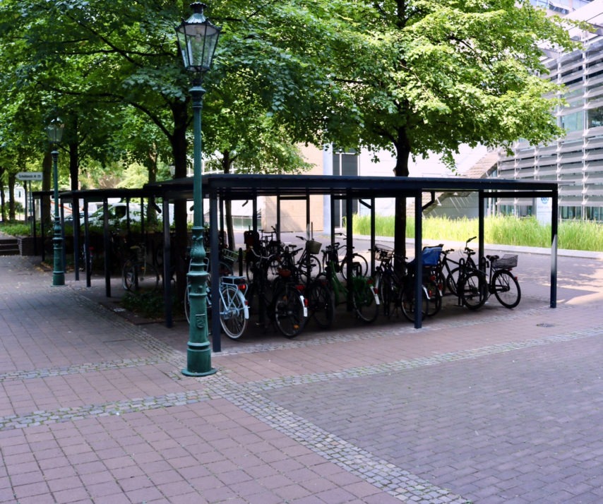Fahrradüberdachungen ohne Wände