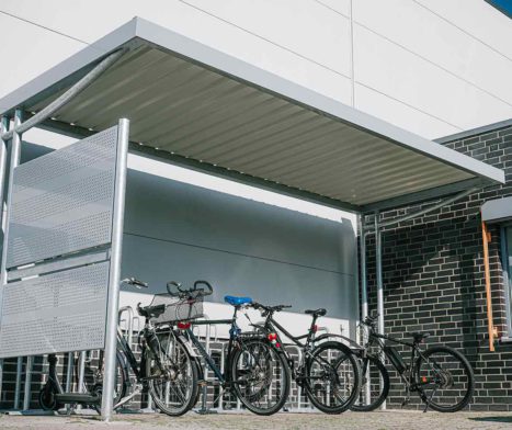 Fahrradüberdachung
